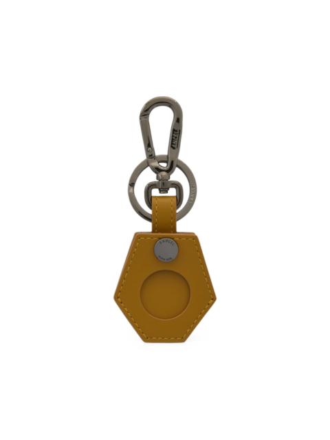 LANCEL leather AirTag keyring