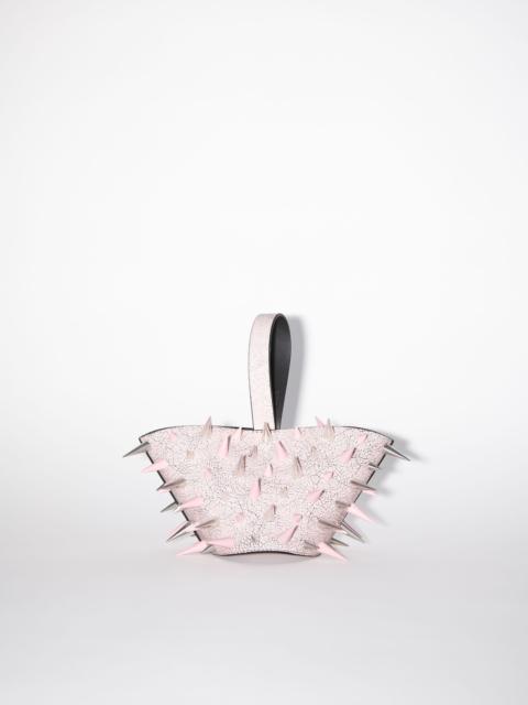 Acne Studios Top handle spike bag - Pastel pink