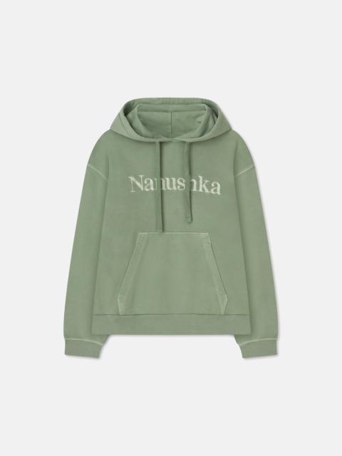 Nanushka Organically Grown Cotton-Fleece Hoodie