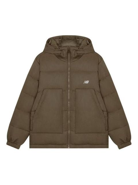 New Balance New Balance Casual Puffer Jacket 'Brown' AMJ33328-DHE