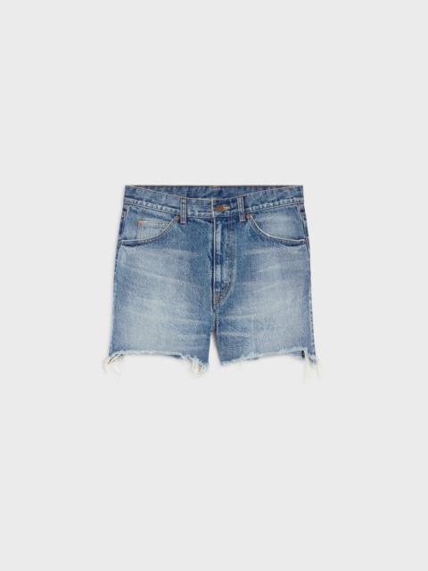 CELINE shorts 003 IN cotton denim