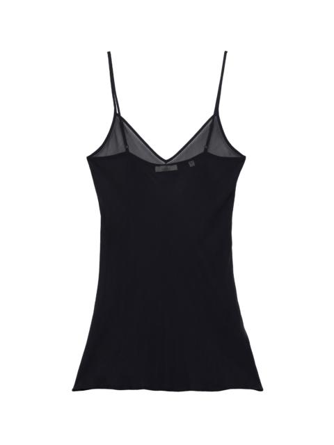 DÔEN SHORT DEEP V-NECK SLIP