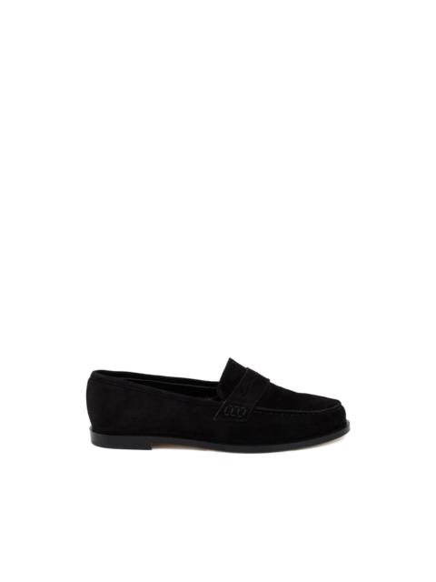 Manolo Blahnik Perrita round-toe loafers