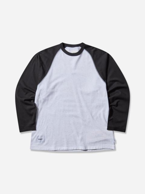 WTAPS Men's Ian Longsleeve T-Shirt Black / Light Gray