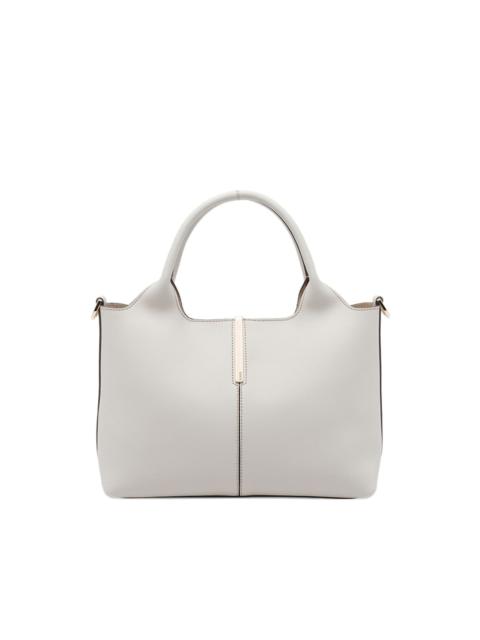 Tod's adaptable strap leather shopping bag