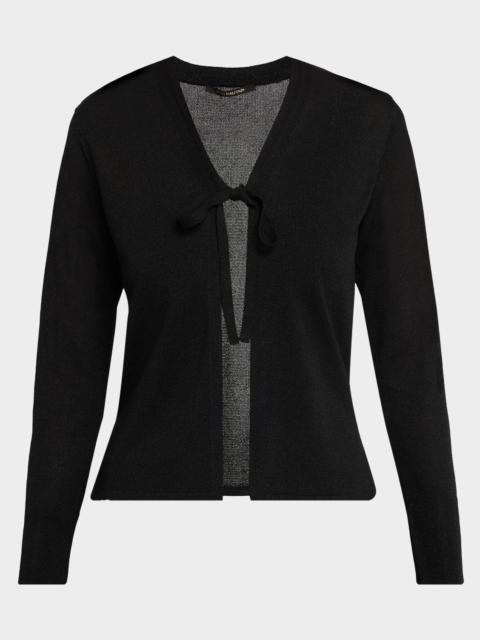 KOBI HALPERIN Arden Tie-Front Knit Sweater