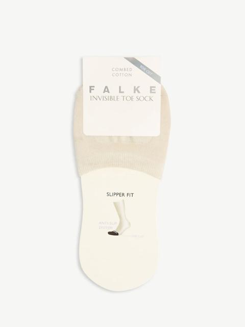 FALKE Invisible cotton-blend toe socks