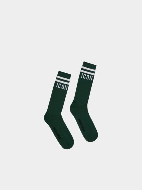 DSQUARED2 ICON MID-CREW SOCKS