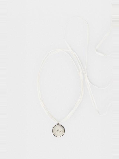 Ann Demeulemeester Monogram Pendant Necklace