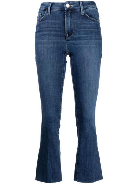 FRAME Le Crop mid-rise cropped jeans