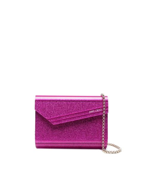 JIMMY CHOO Candy glitter clutch bag