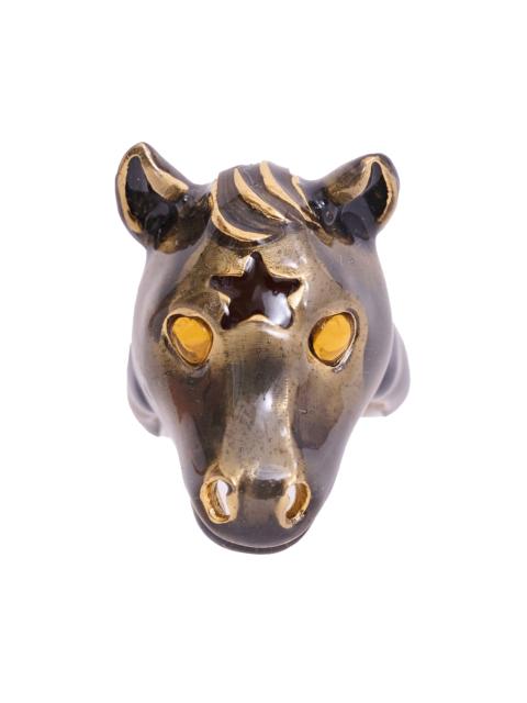 Collina Strada ANTIQUE GOLD BABY PONY RING