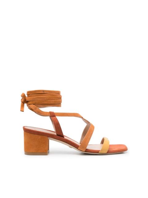 Stuart Weitzman Soiree 50 ankle-tie sandals