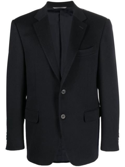 Canali single-breasted cashmere blazer