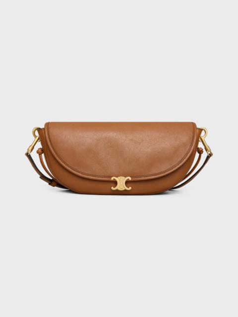 CELINE LITTLE HALFMOON SOFT TRIOMPHE IN SUPPLE SHINY LAMBSKIN