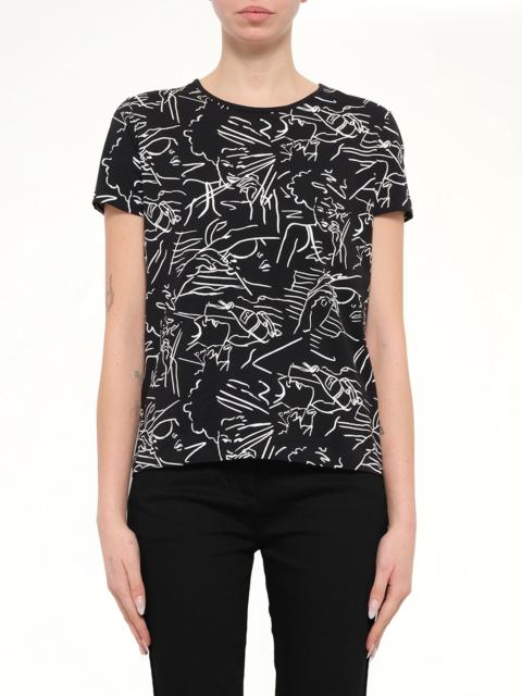 KENZO Kenzo Knit T-Shirt in Black