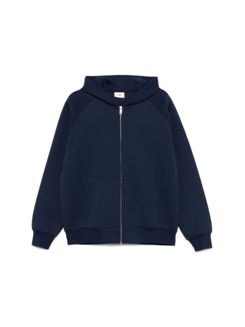 AUTRY logo-debossed hoodie