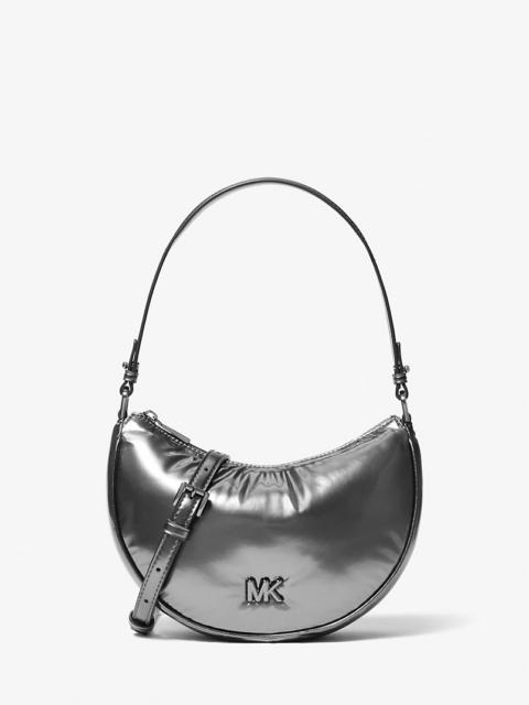 MICHAEL KORS Kyla Small Puffy Metallic Convertible Pochette