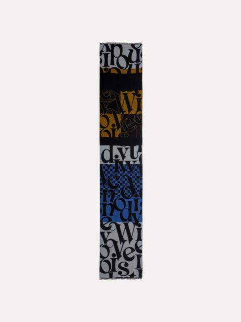 Vivienne Westwood LOGOMANIA SCARF