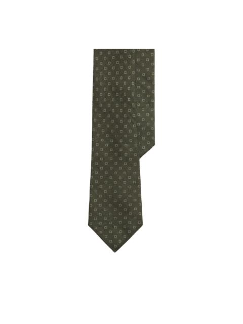 Ralph Lauren square-print tie