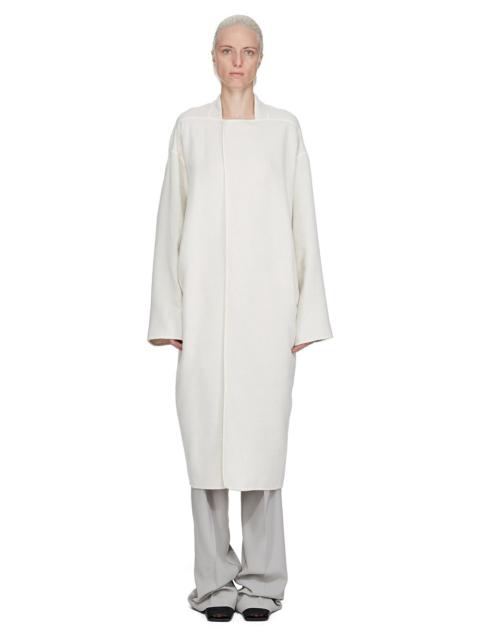 Rick Owens asymmetric-overlap jacket