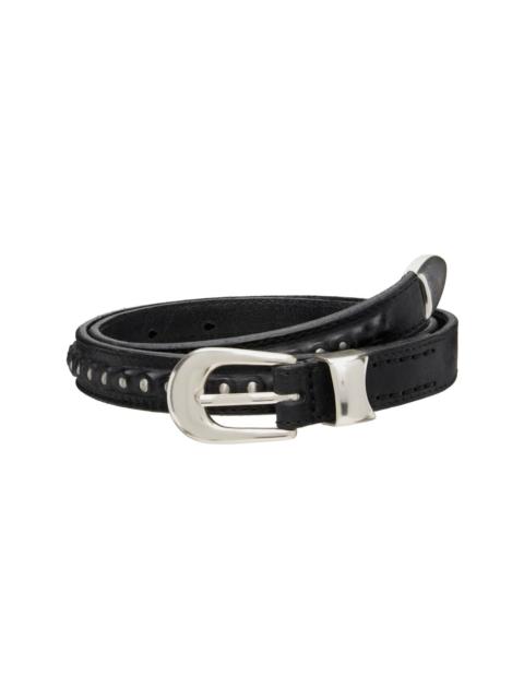 Our Legacy Black 2cm Bullet Chain Belt