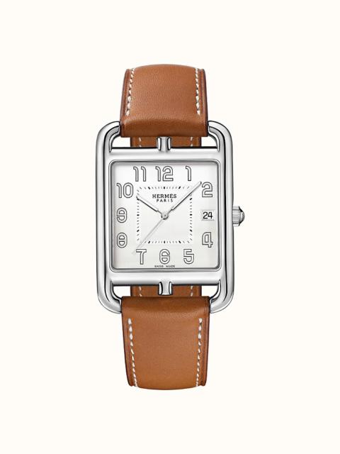Hermès Cape Cod watch, 33 x 33 mm