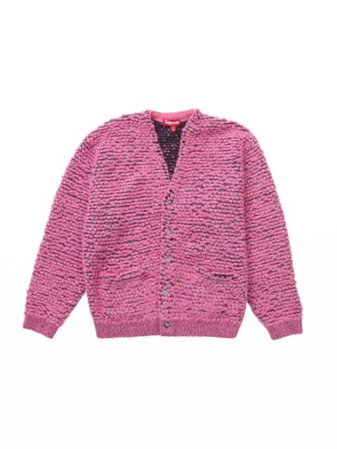 Supreme Supreme Textured Knotted Cardigan Pink