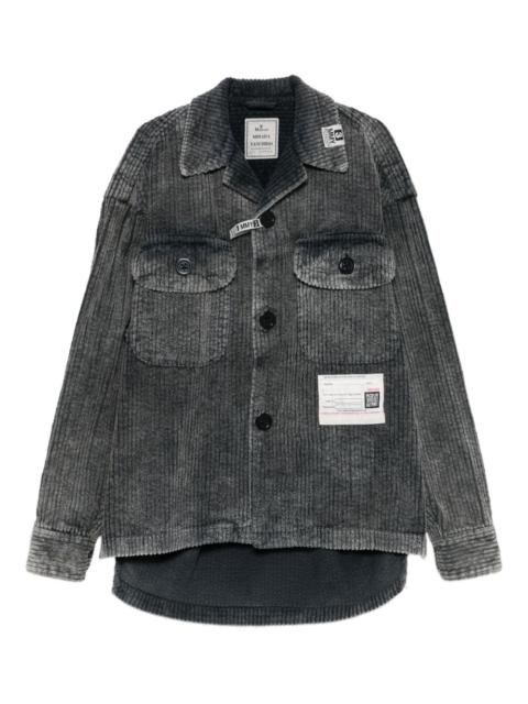 Maison MIHARAYASUHIRO corduroy button shirt