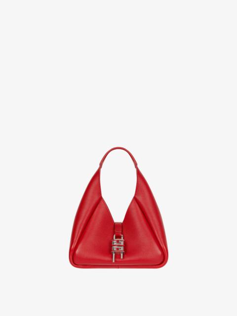 Givenchy MINI G-HOBO BAG IN GRAINED LEATHER