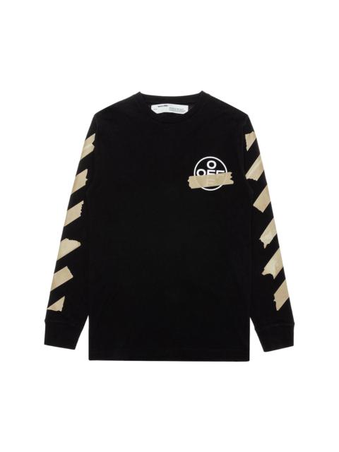 Off-White Tape Arrows Long Sleeve T-Shirt 'Black'