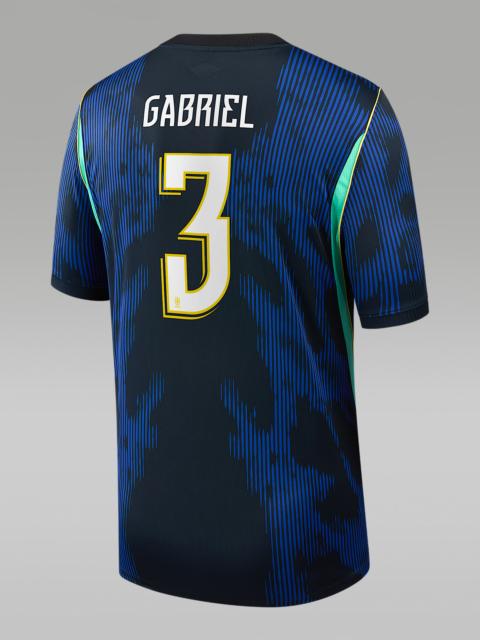 Jordan Gabriel Magalhães Brazil National Team 2026 Stadium Away Men's Nike Dri-FIT Soccer Jersey