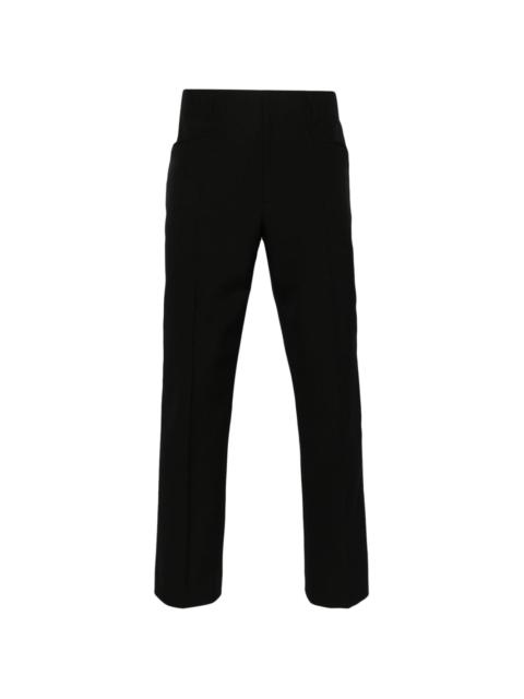mid-rise pocket-detailed trousers