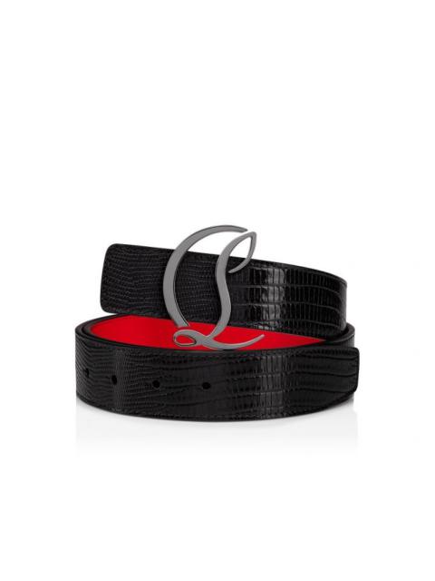 Christian Louboutin Cl Logo Belt BLACK