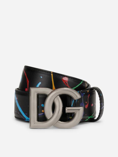 Dolce & Gabbana Belt with DG logo buckle