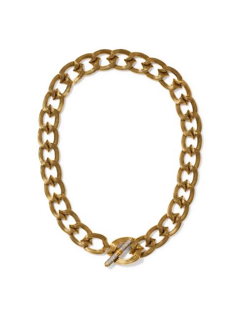 KENDRA SCOTT Nova Vintage Gold Link and Chain Necklace
