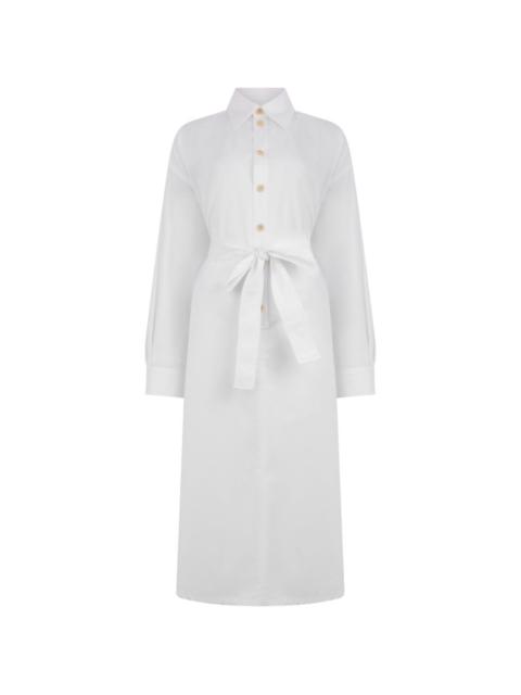 FABIANA FILIPPI collar belted dress