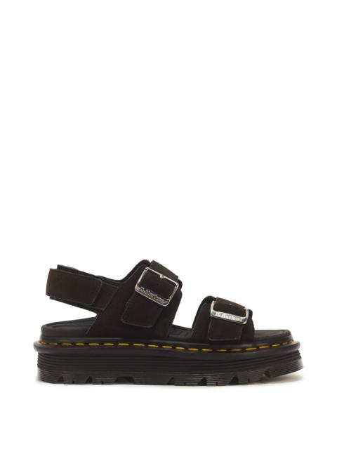 Dr. Martens Zebzag Suede Platform Sandals