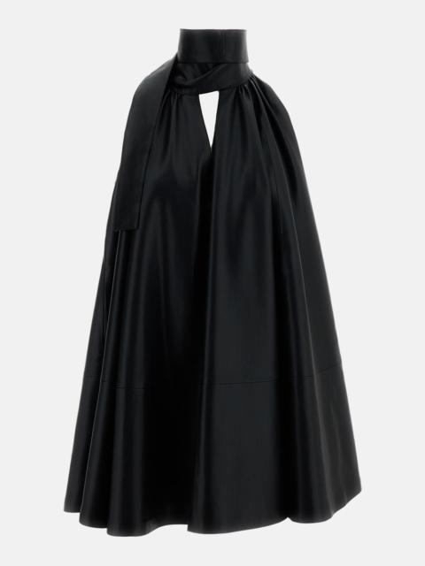 7 For All Mankind FRINGED DRESS IN FAUX LEATHER