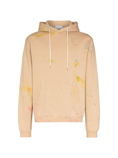 tie-dye print hoodie