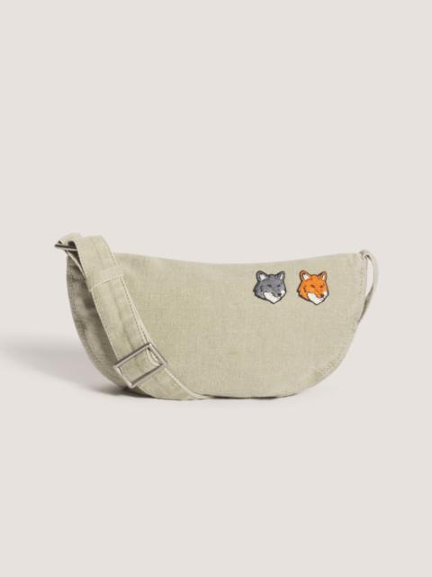 Maison Kitsuné DOUBLE FOX HEAD BUMBAG