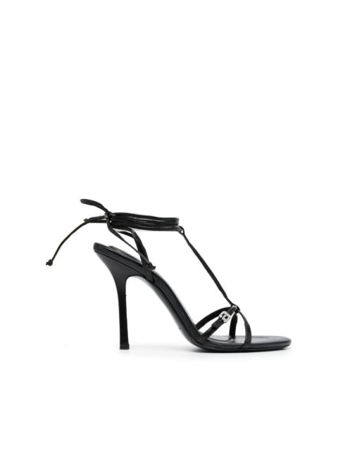 【送料&関税込】Alexander Wang Dark Grey Leather Riot Mules Alexander Wang Dark Grey Leather Riot Mules | italist