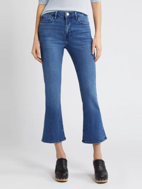 Le Crop Mid Rise Mini Boot Jeans