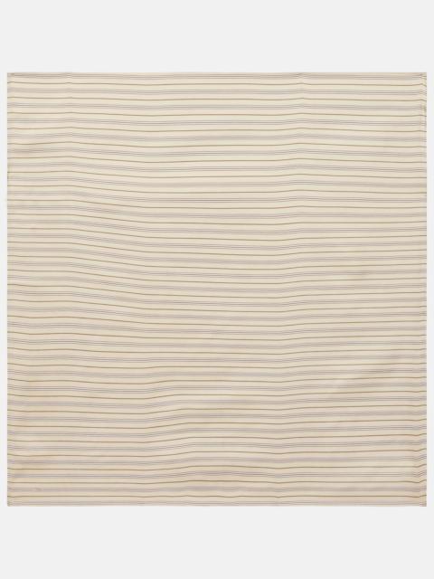 TOTEME Striped silk scarf