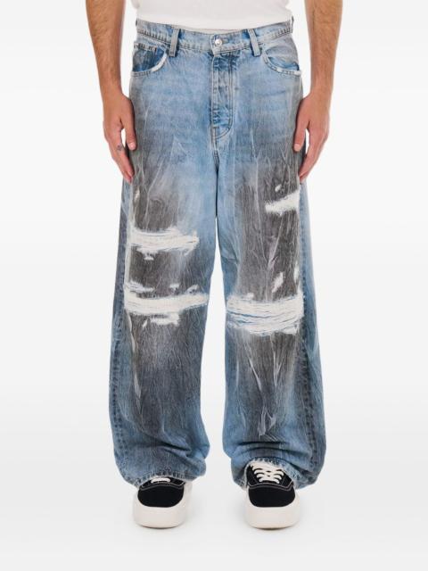 NAHMIAS Thrashed jeans