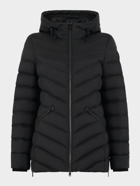MOOSE KNUCKLES Rockcliff Hooded Down Puffer Jacket