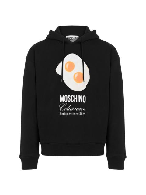 Moschino printed hoodie