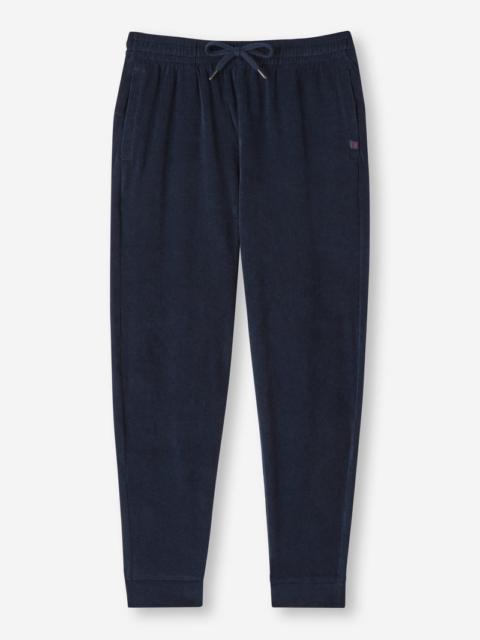 Men's Sweatpants Isaac Terry Cotton Navy