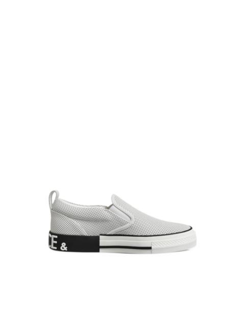 Dolce & Gabbana Custom 2.Zero perforated sneakers