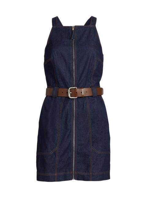 NICHOLAS Women's Andri Belted Utility Minidress - Indigo